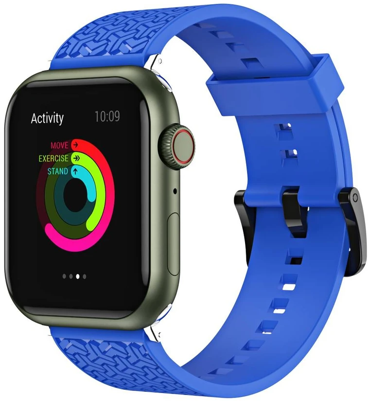 Hurtel Dirželis bransoleta do zegarka Apple Watch 38 / 40 / 41 mm - mėlyna