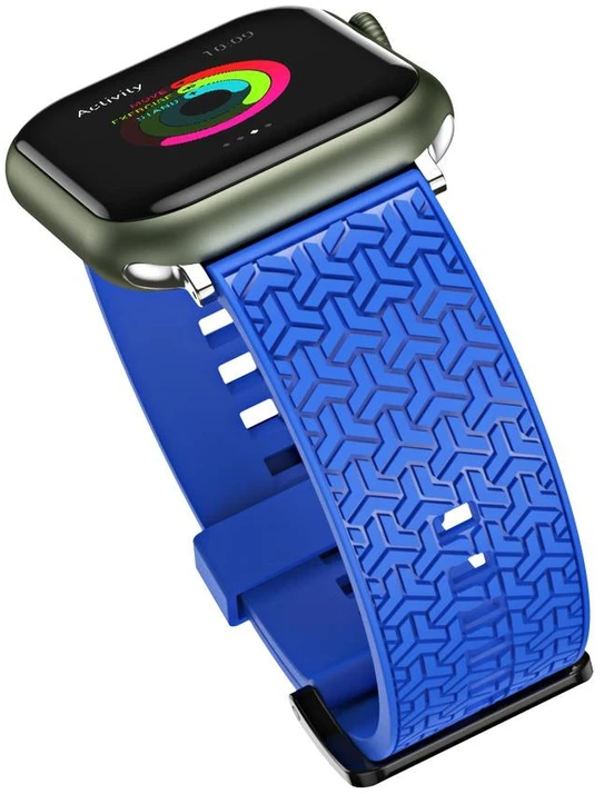 Hurtel Dirželis bransoleta do zegarka Apple Watch 42 / 44 / 45 mm - mėlyna