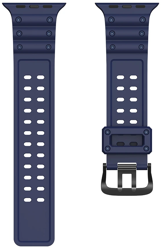 Hurtel Elastinis dirželis Apple Watch 38 / 40 / 41 mm - tamsiai mėlynas