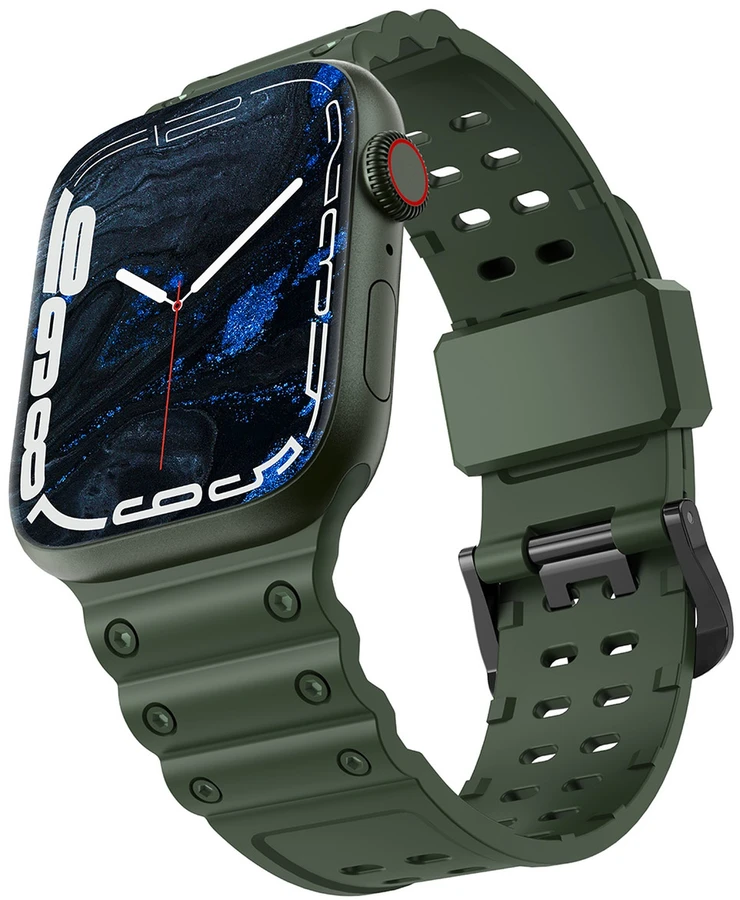 Hurtel Elastinis dirželis Apple Watch 38 / 40 / 41 mm - žalias