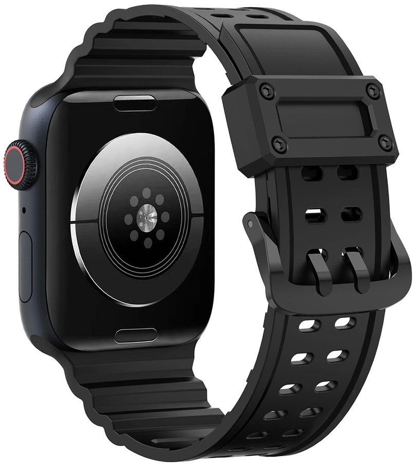 Hurtel Elastinis dirželis Apple Watch 38 / 40 / 41 mm - juodas