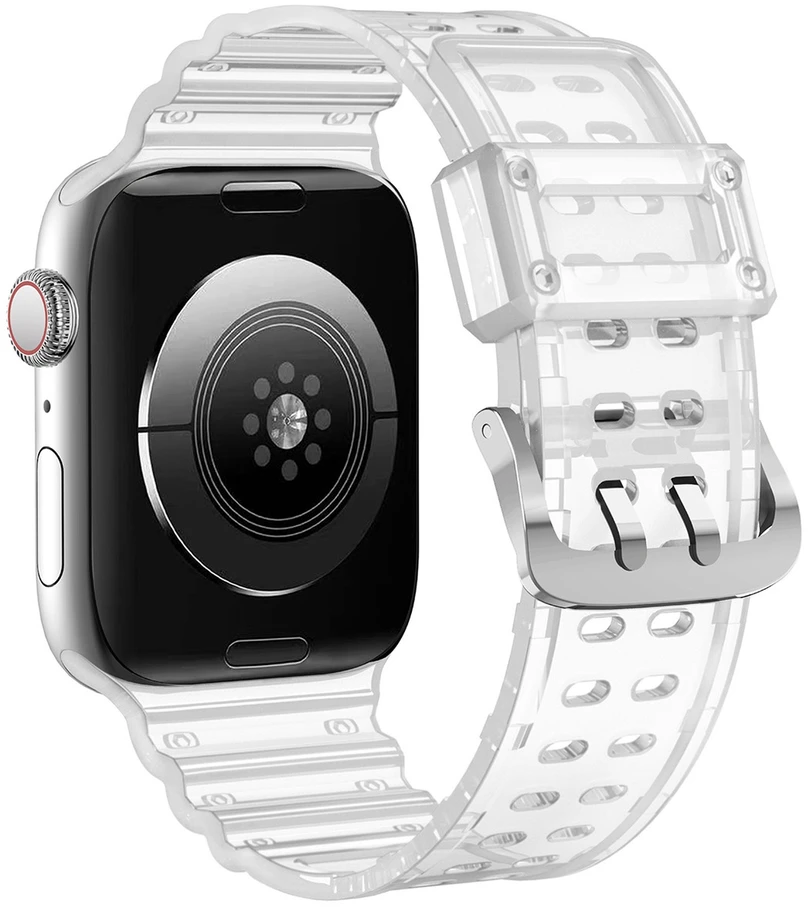 Hurtel Elastinis dirželis Apple Watch 38 / 40 / 41 mm - skaidrus