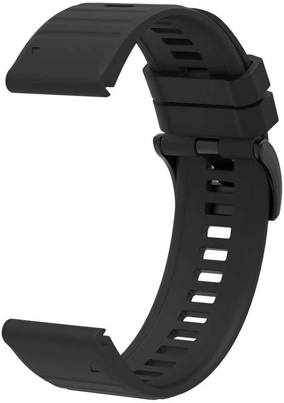 Hurtel Silicone Strap for Garmin Fenix 3 / 5X / 6X / 7X Pro – Juodas