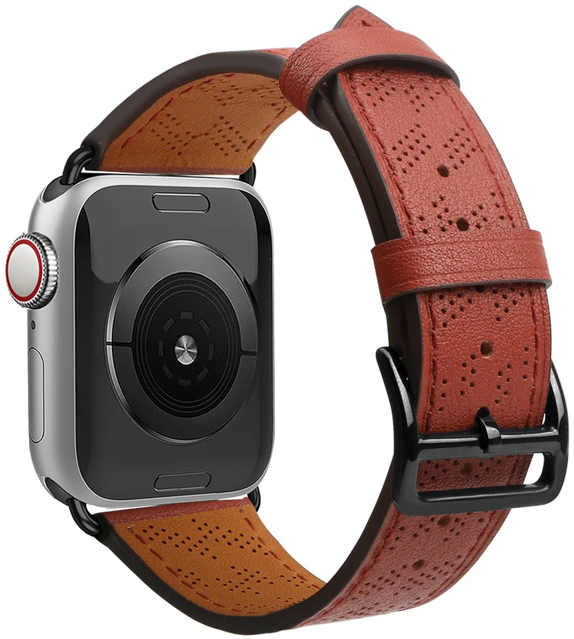 Hurtel Odinis dirželis Apple Watch 38 / 40 / 41 mm - raudonas