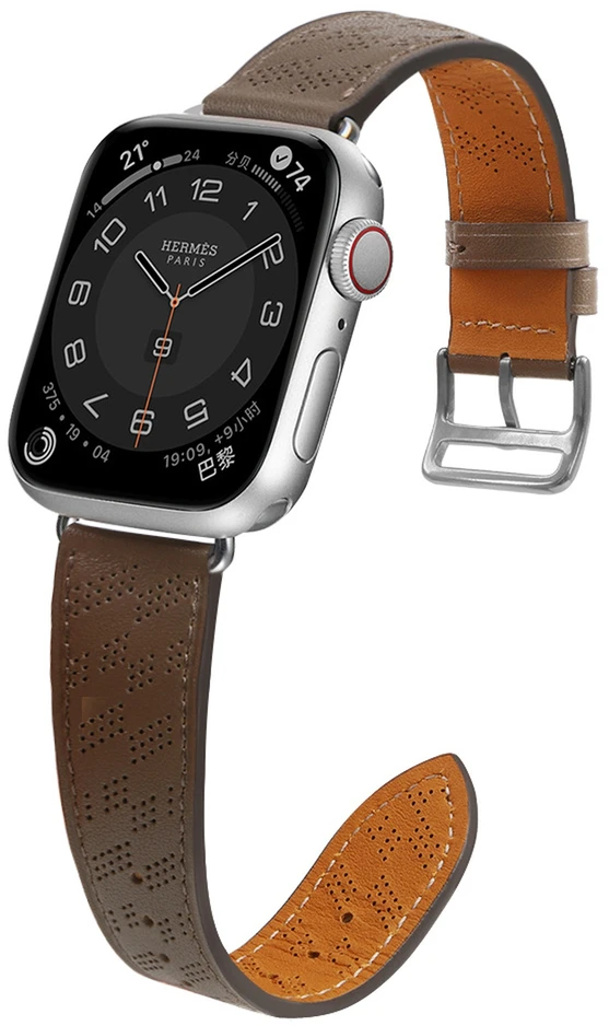 Hurtel Odinis dirželis Apple Watch 38 / 40 / 41 mm - tamsiai rudas