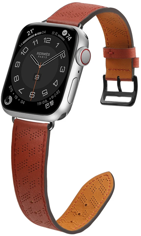Hurtel Odinis dirželis Apple Watch 38 / 40 / 41 mm - raudonas