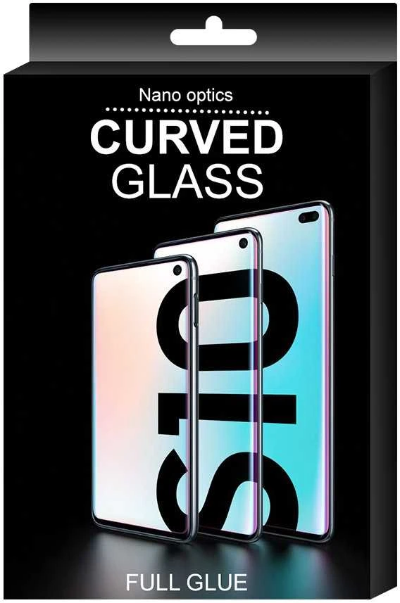 Hurtel Folia szklana grūdintas stiklas na ekran su ramką Samsung Galaxy S21+ 5G 3D Edge Nano Flexi Glass juoda