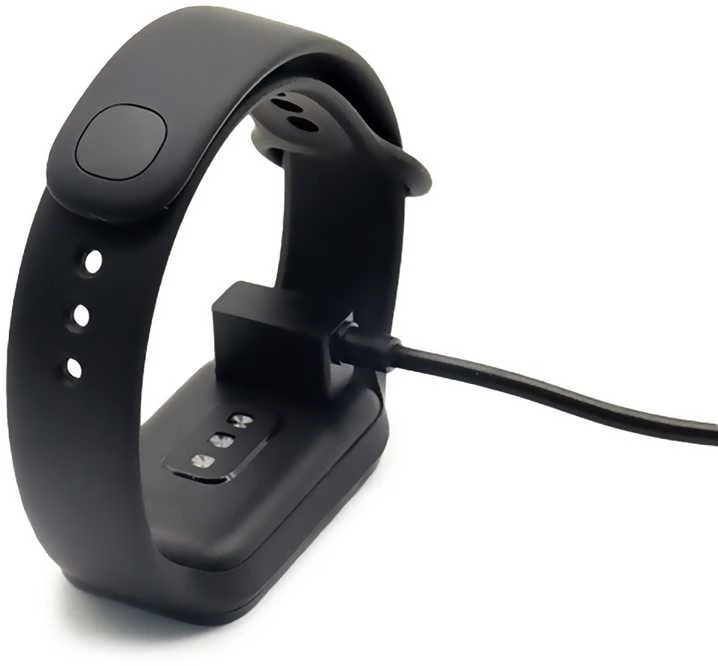 Hurtel įkroviklis prijungtas prie Xiaomi Smart Band