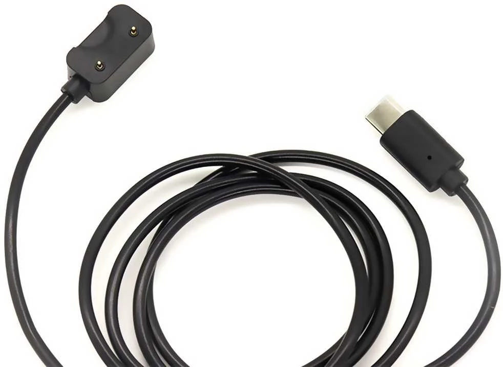 Hurtel Magnetinis USB-C įkroviklis HLS-3, skirtas „Samsung Galaxy Fit3“, 1 m, juodas
