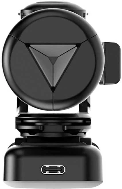 Hurtel Asmenukių lazda WC13YDS telescopic tripod 1.3m with double lamp and phone holder – juodos spalvos