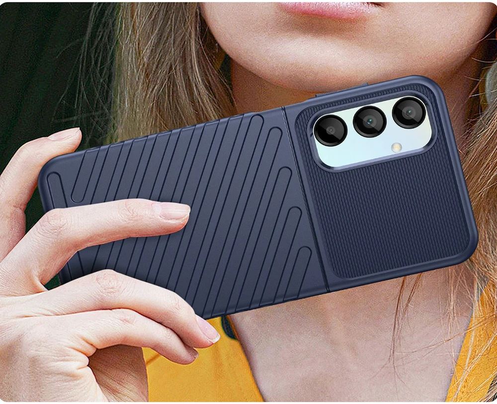 Hurtel Thunder Samsung Galaxy A26 silicone armored cover – dėklas telefonui mėlynos spalvos