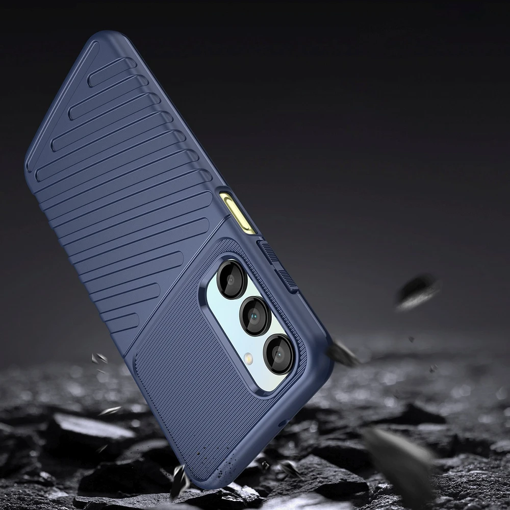 Hurtel Thunder Samsung Galaxy A26 silicone armored cover – dėklas telefonui mėlynos spalvos