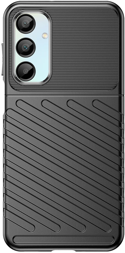 Hurtel Thunder Samsung Galaxy A26 Silicone Armored Cover – dėklas telefonui juodos spalvos