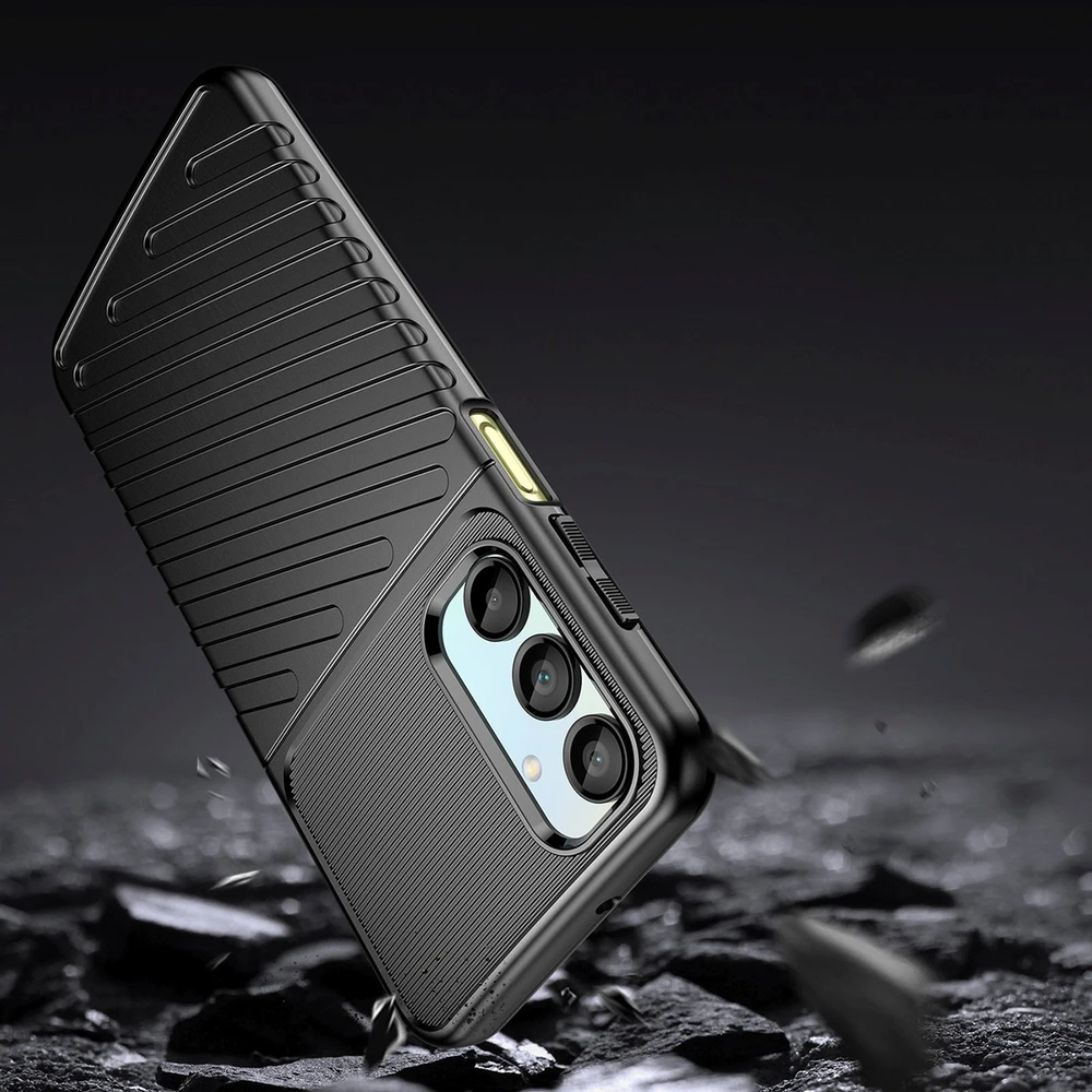 Hurtel Thunder Samsung Galaxy A26 Silicone Armored Cover – dėklas telefonui juodos spalvos