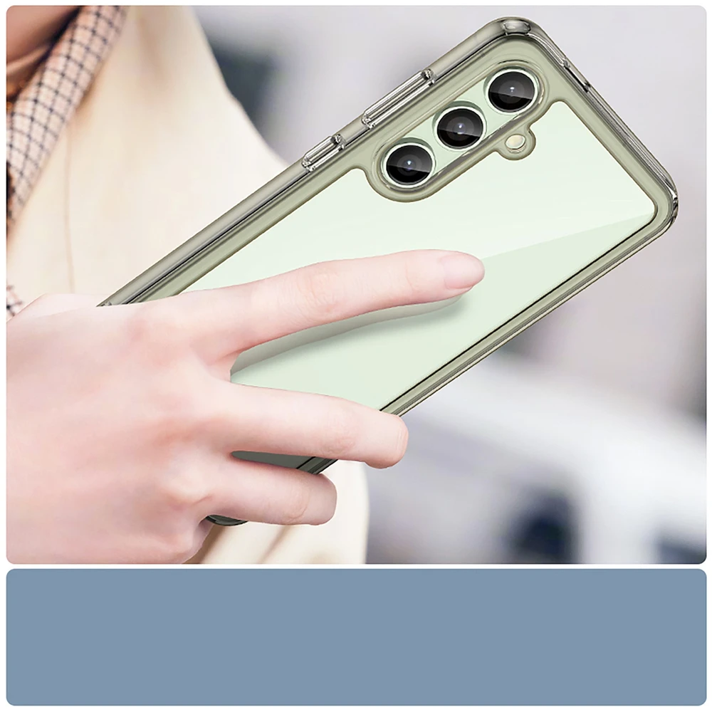 Hurtel Outer Space Case Samsung Galaxy S24 FE – dėklas telefonui juodos spalvos