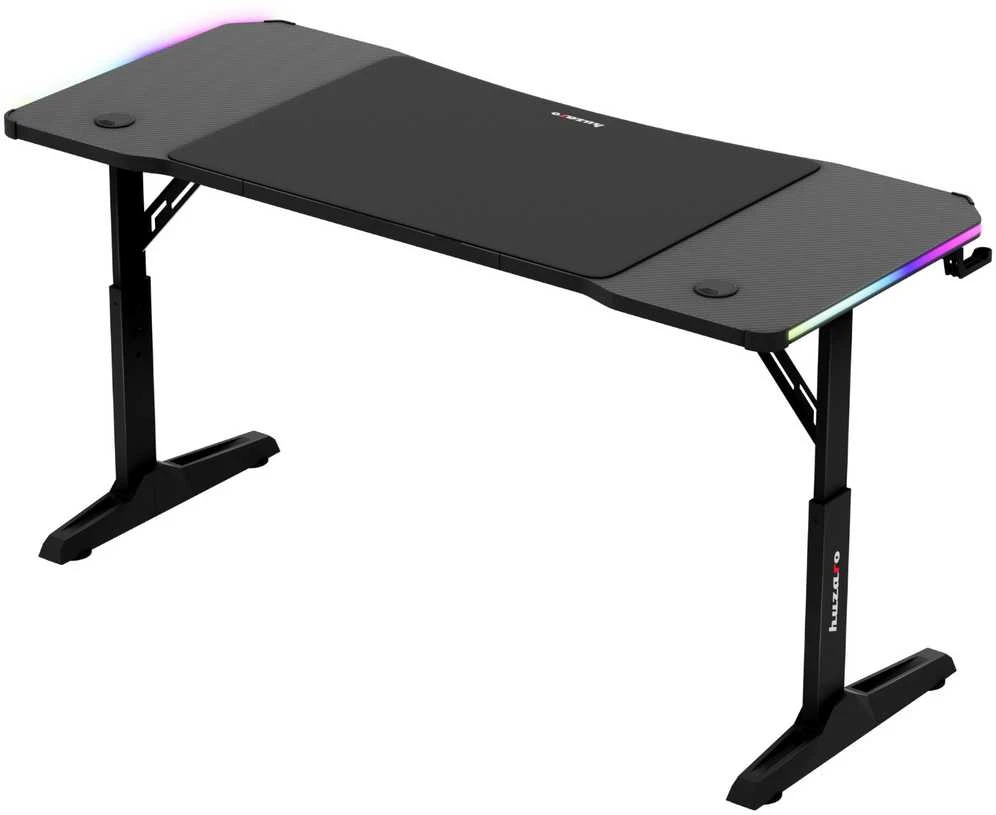 Huzaro Hero 3.6 RGB Juodas gaming desk