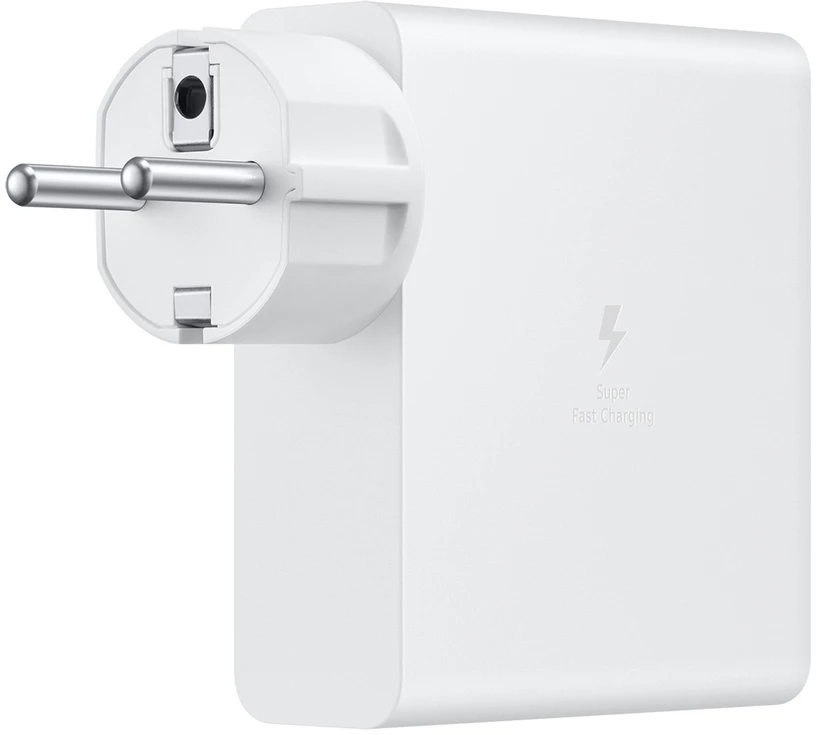 112803 EP-TB410NWE Samsung USB-C 140W kelioninis įkroviklis baltos spalvos
