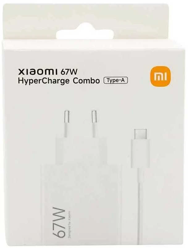 Xiaomi | 67 W „HyperCharge Combo“ (A tipo) ES
