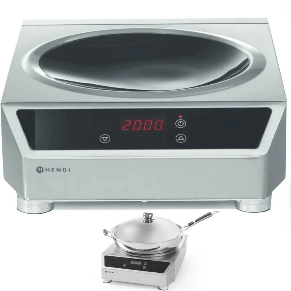 Kaitlentė Indukcinė viryklė Profi Line 3500W indukcinė wok - Hendi 239766