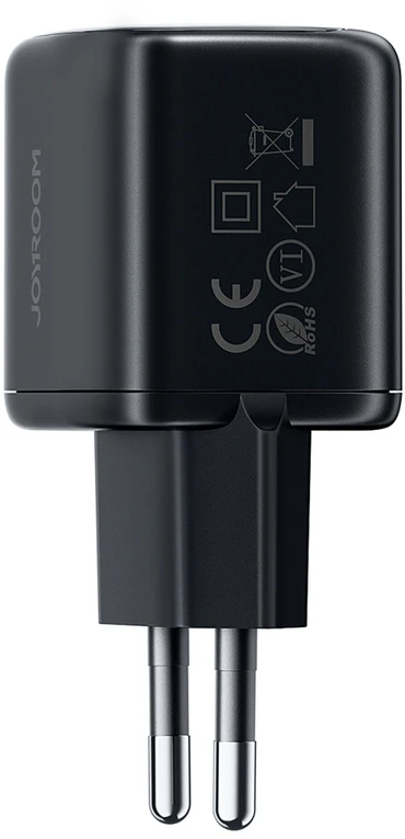 Joyroom JR-TG7 33W USB-A + USB-C sieninis įkroviklis – juodas