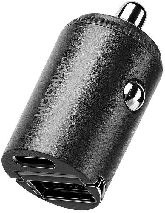 Joyroom JR-CCN18 65W USB-A USB-C Car Charger - Juodas