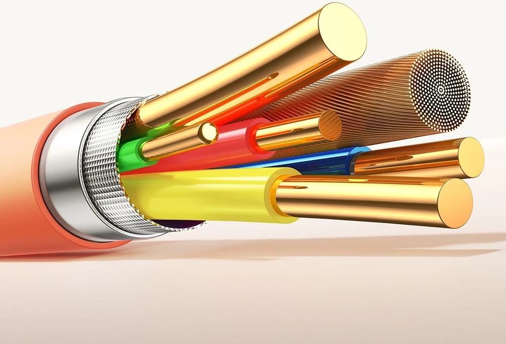 Joyroom S-A59 „Vibrant“ serijos 3A USB-A – „Lightning“ laidas 1,2 m – oranžinis