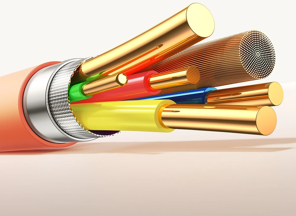 Joyroom S-A59 Vibrant serijos 3A USB-A - USB-C kabelis 1.2m - Oranžinis