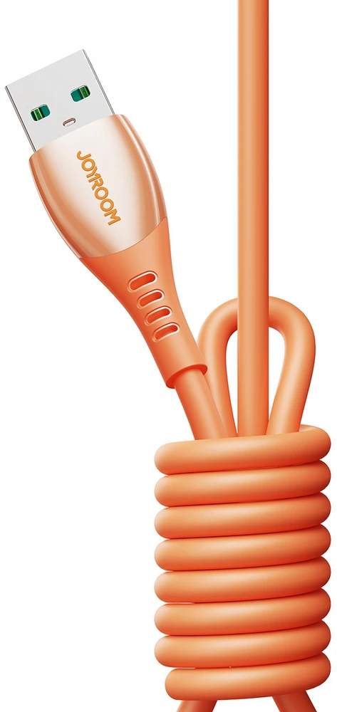 Joyroom S-A59 Vibrant Series 30W USB-C - Lightning kabelis 1.2m - oranžinis
