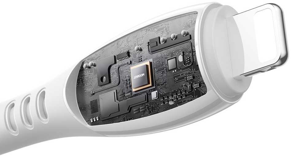 „Joyroom S-A59 Vibrant Series“ 30 W USB-C – „Lightning“ laidas, 1,2 m, baltas