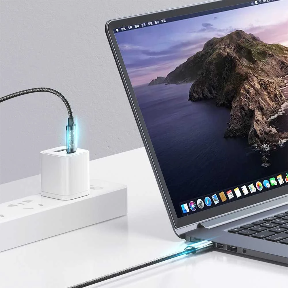 Laidas prie USB-A / Superpass / Type-C / 3A / 1.2 m Joyroom S-UC027A12 (mėlynas)