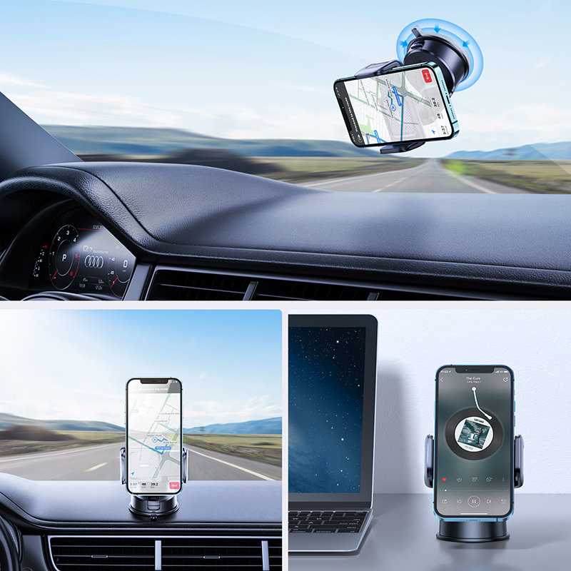 Joyroom JR-ZS284 automobilinis laikiklis - juodas