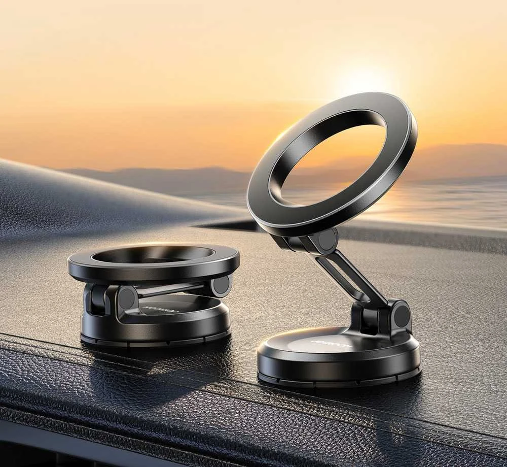 Joyroom JR-ZS505 magnetinis prietaisų skydelio laikiklis, suderinamas su „MagSafe“ - Juodas