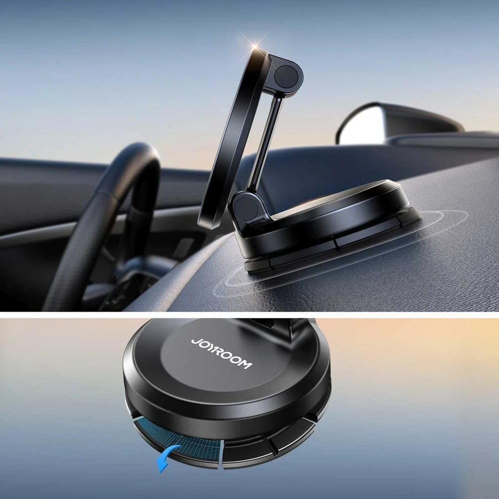 Joyroom JR-ZS505 magnetinis prietaisų skydelio laikiklis, suderinamas su „MagSafe“ - Juodas