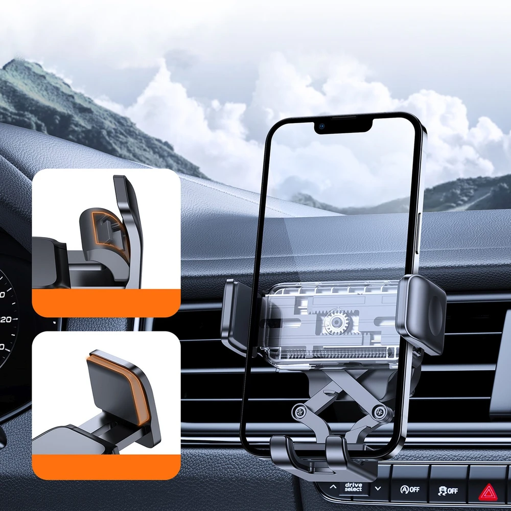 Automobilinis telefono laikiklis Joyroom JR-ZS283 (air vent) juodas