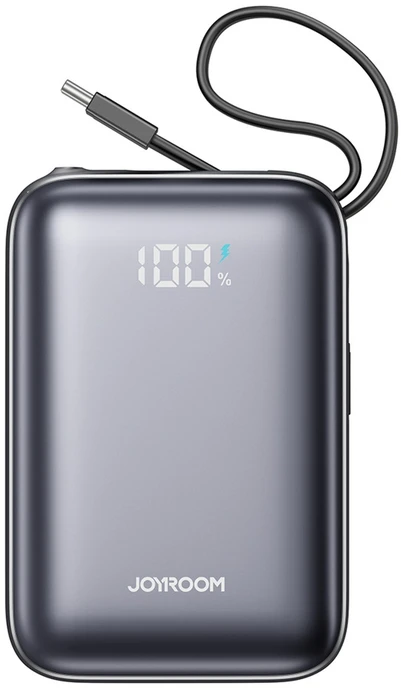 Joyroom JR-PBF29 20000mAh 22.5W išorinė baterija su dvigubu laidu - Juodas
