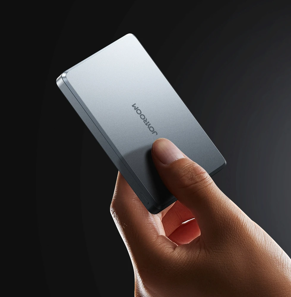 Išorinė baterija Power Bank Joyroom JR-PBM08 Pro 22.5W MagSafe 10000mAh Kosminė pilka