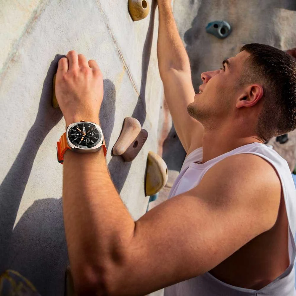 Joyroom Venture serijos JR-FV2 sportinis išmanusis laikrodis su skambučių priėmimo funkcija – oranžinis