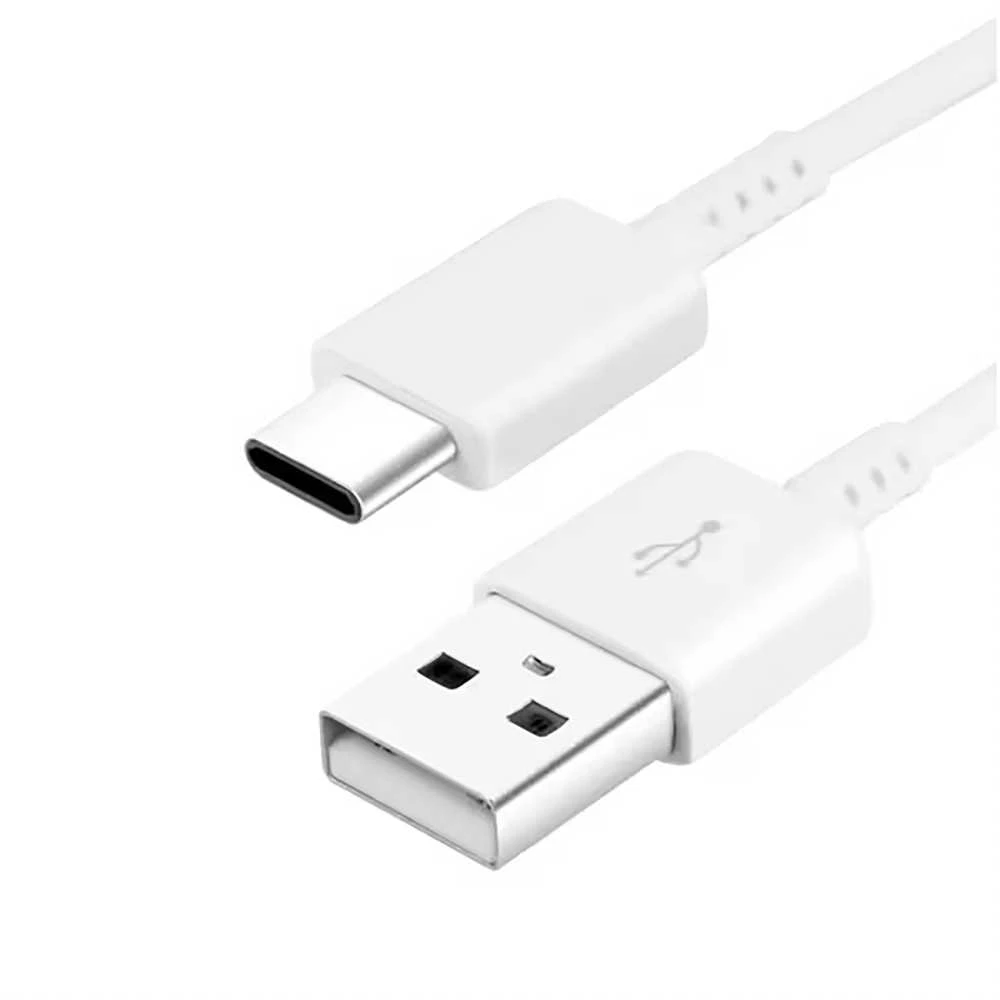 112803 Samsung įkrovimo kabelis / duomenų kabelis USB prie USB-C 1,5 m baltas BULK – EP-DW700CWE