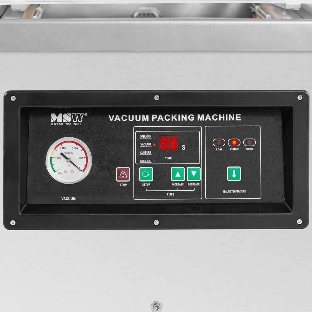Kamerinis vakuuminis sandariklis maisto maišeliams 40cm 900W MSW VPM-900K