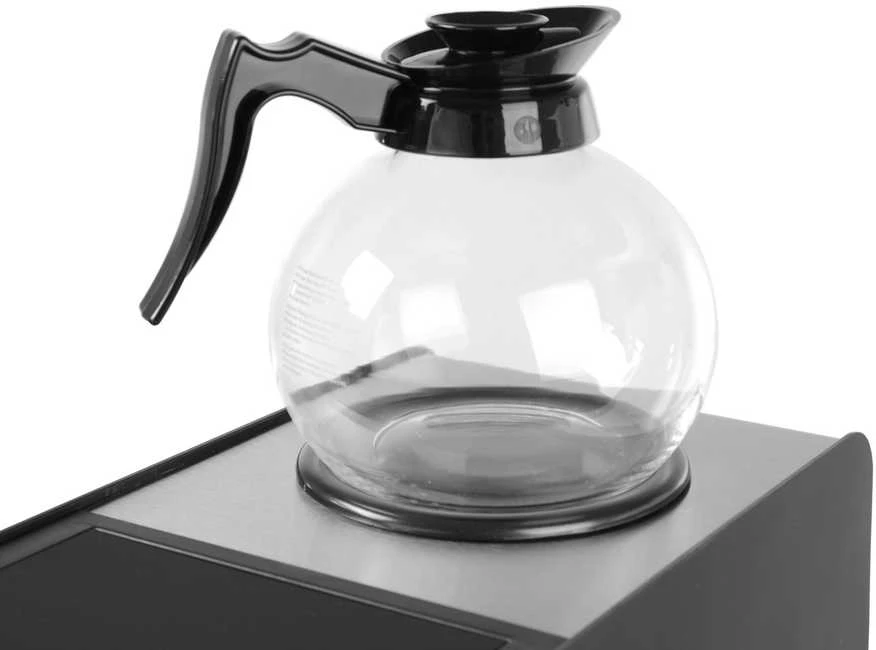 Kavos aparatas, užpilamas kavos virimo aparatas su 1,8 l ąsočiu 110/250 mm filtrams Hendi 208533