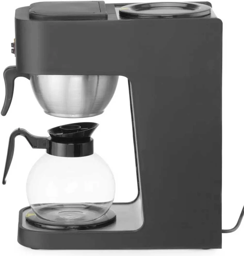 Kavos aparatas, užpilamas kavos virimo aparatas su 1,8 l ąsočiu 110/250 mm filtrams Hendi 208533