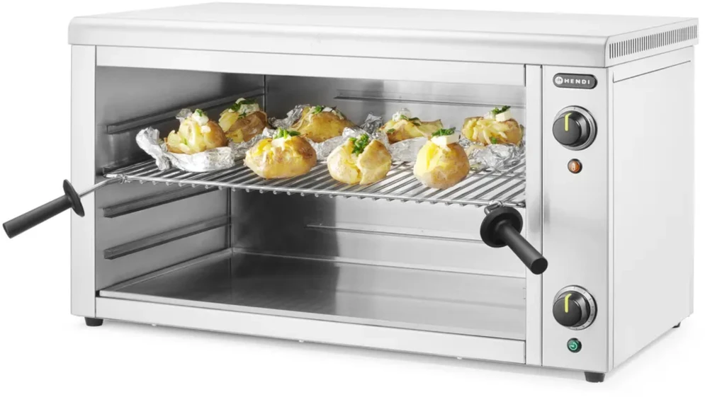 Skrudintuvas Keptuvas toster salamander su timerem 15min. 3600W - Hendi 264300