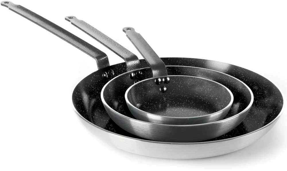Keptuvė aliuminio su marmurinės nepridegančios dangos skersmuo. 200 mm – Hendi 627600