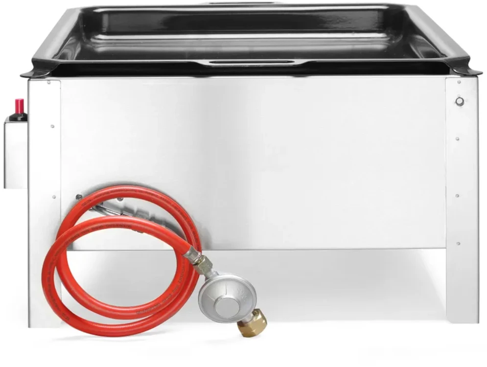 Keptuvė dujinė Bake Master Maxi 590x480mm 11.6kW - Hendi 154618