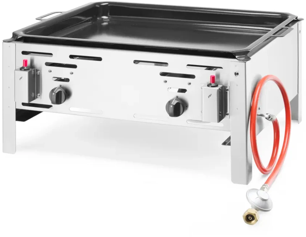 Keptuvė dujinė Bake Master Maxi 590x480mm 11.6kW - Hendi 154618