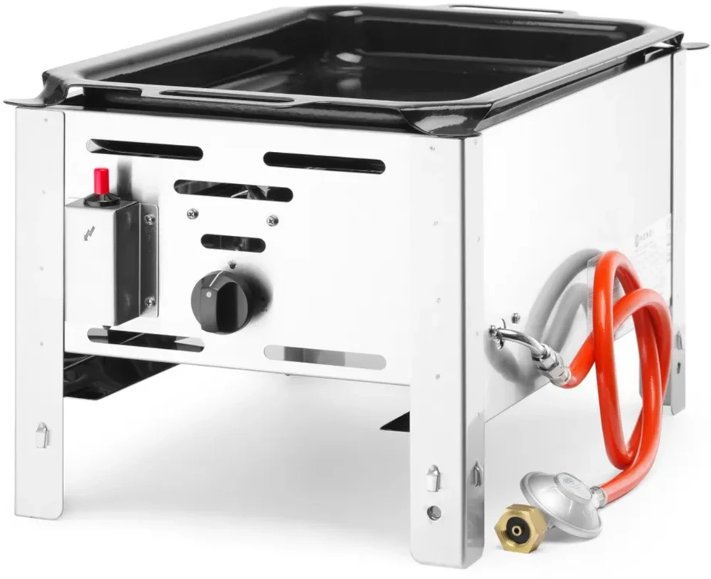 Keptuvė dujinė Bake Master Mini 290x480mm 5.8kW - Hendi 154601