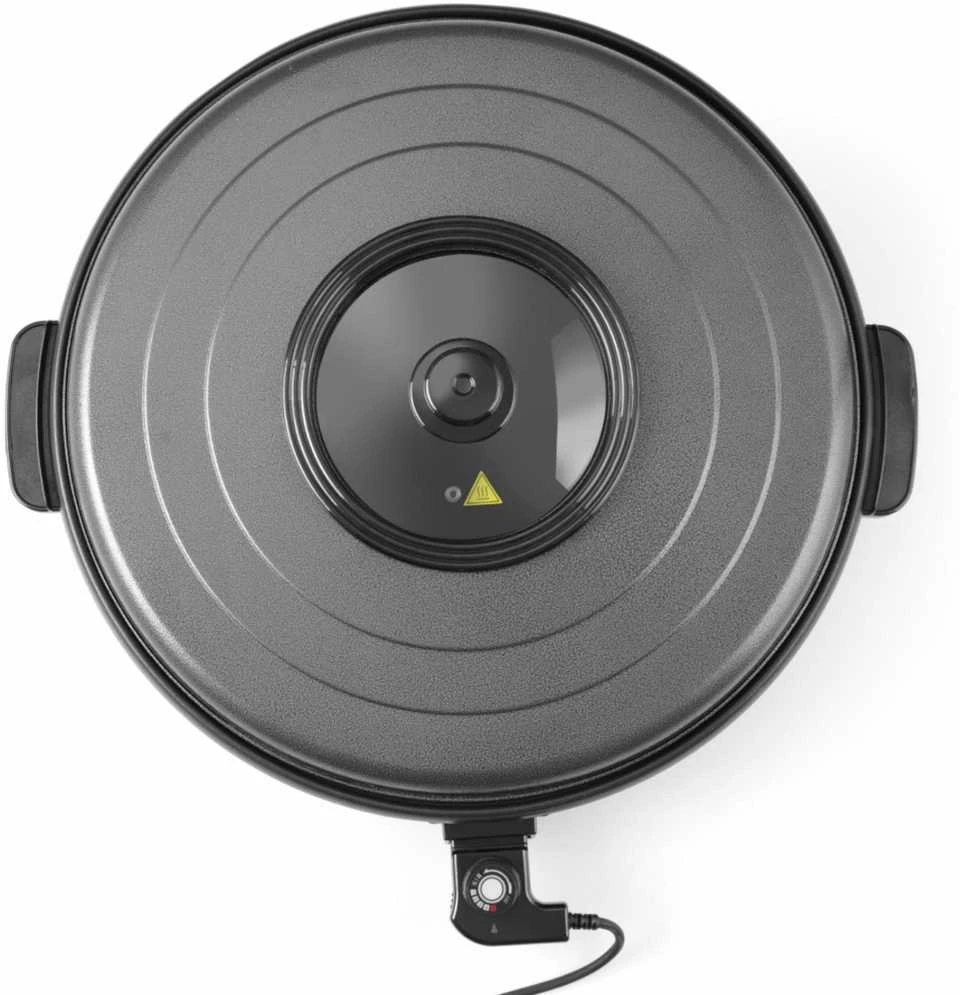 Keptuvė elektrinė do smażenia i pieczenia 40cm 1400W - Hendi 239506
