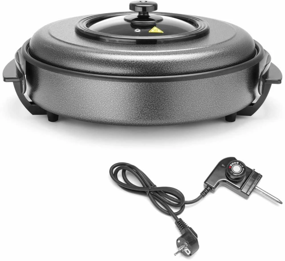 Keptuvė elektrinė do smażenia i pieczenia 40cm 1400W - Hendi 239506