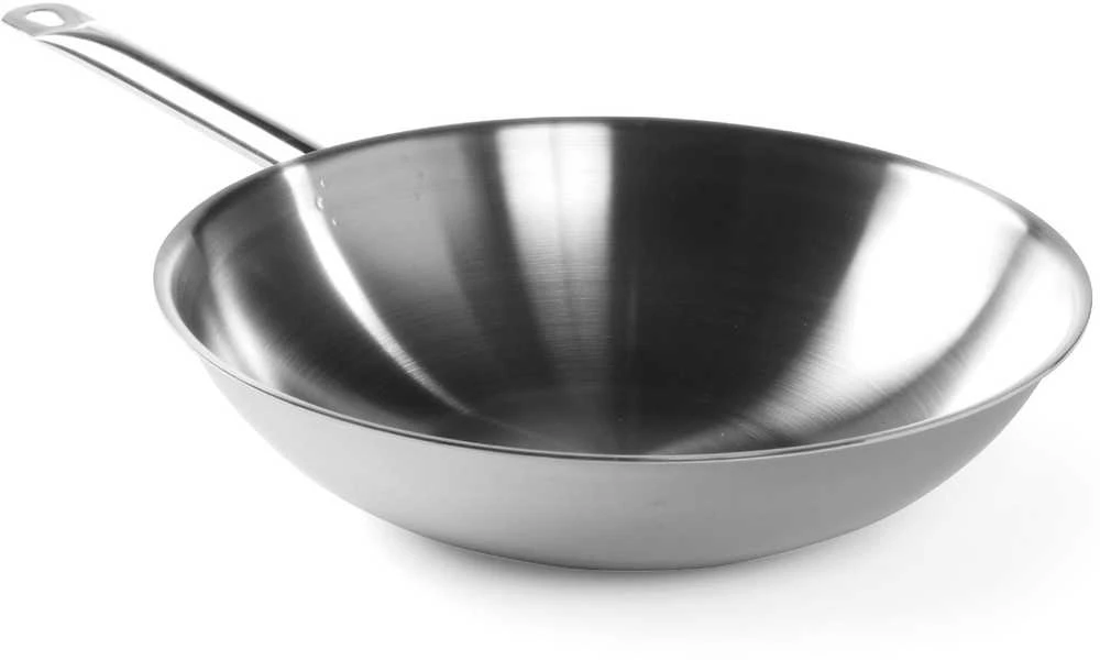 Keptuvė WOK 3-PLY - bez pokrywki - Hendi 839003