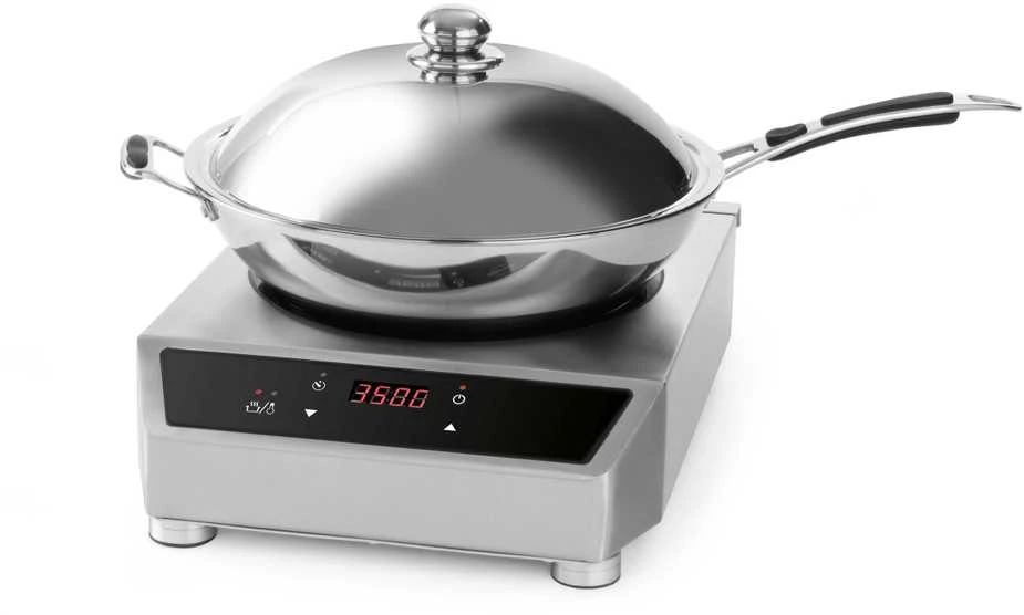 Keptuvė WOK indukcinė do woka indukcyjnego 36cm - Hendi 239773